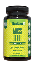 Load image into Gallery viewer, Moss Detox Plus with Tumeric, Ginger, Black Cumin Seed Oil, Seamoss. (Digestion, Pain, inflammation, stomach, immune system, heart)